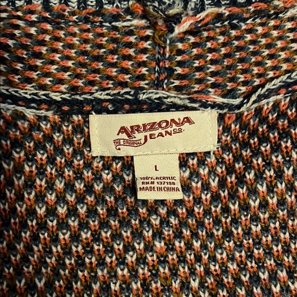 Geometric Patterned Fringe Sweater - Multicolor - Picture 2 of 3